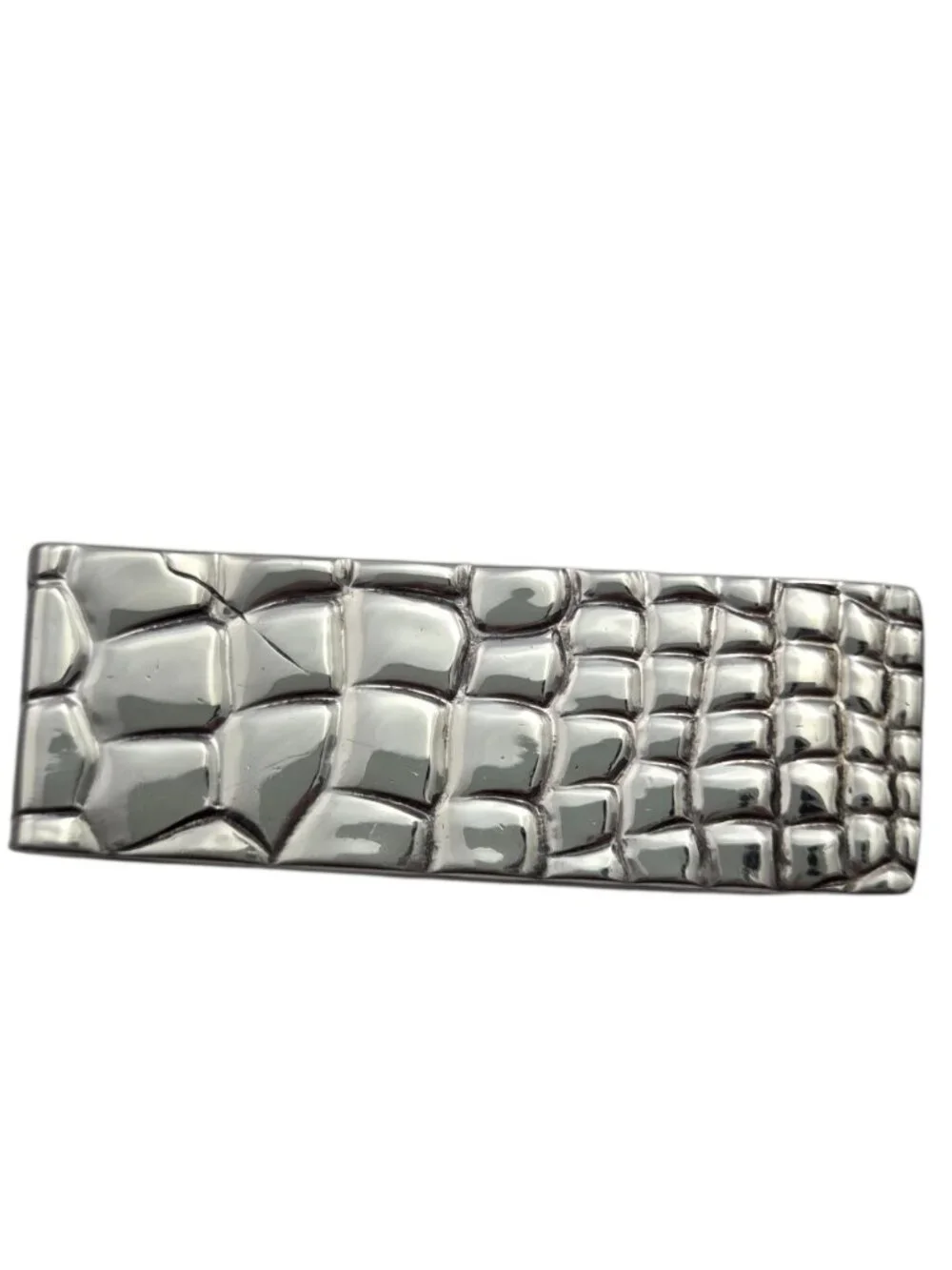 Tiffany & Co Makers Sterling Silver Alligator Money Clip #24822